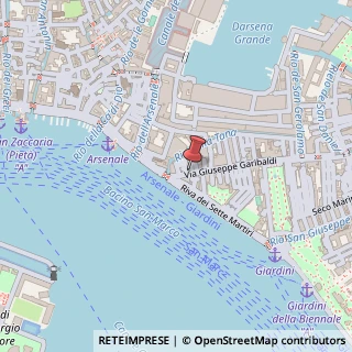Mappa Via Napo Torriani, 6, 30122 Venezia, Venezia (Veneto)