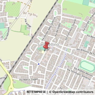 Mappa Via Donato Bramante, 7bis, 35134 Padova, Padova (Veneto)