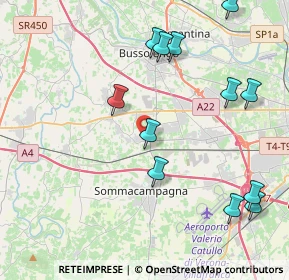 Mappa Via Fusara, 37060 Sona VR, Italia (4.7175)