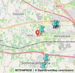 Mappa Via Fusara, 37060 Sona VR, Italia (3.265)