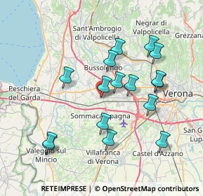 Mappa Via Fusara, 37060 Sona VR, Italia (7.19938)