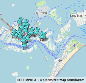 Mappa Calle Caboto, 30122 Venezia VE, Italia (1.70588)