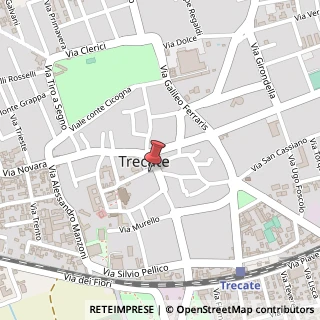 Mappa Piazza Cavour, 8, 28069 Trecate, Novara (Piemonte)