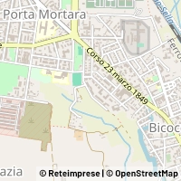 Mapa Novara