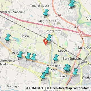 Mappa Via Boscato, 35030 Rubano PD, Italia (2.91214)