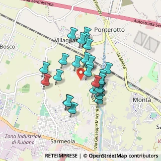 Mappa Via Boscato, 35030 Rubano PD, Italia (0.66786)