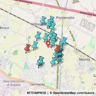 Mappa Via Boscato, 35030 Rubano PD, Italia (0.65481)
