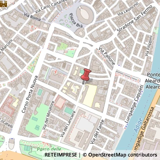 Mappa Via Don Gaspare Bertoni, 14, 37122 Verona, Verona (Veneto)