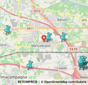 Mappa Via Dora Baltea, 37060 Lugagnano VR, Italia (3.27091)