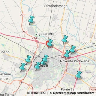 Mappa Via Jacopo da Ponte, 35133 Padova PD, Italia (4.24636)