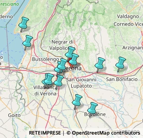 Mappa 37122 Verona VR, Italia (13.68)