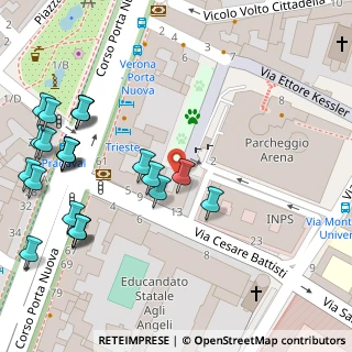 Mappa Via Cesare Battisti, 37122 Verona VR, Italia (0.07826)