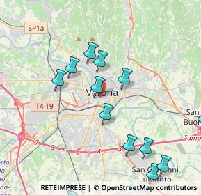 Mappa 37122 Verona VR, Italia (4.83143)
