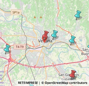 Mappa 37122 Verona VR, Italia (6.51)