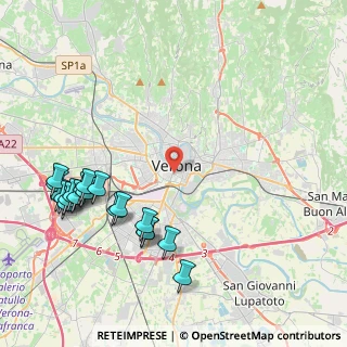 Mappa 37122 Verona VR, Italia (5.06632)