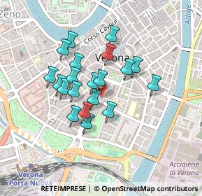 Mappa Via Cesare Battisti, 37122 Verona VR, Italia (0.3475)