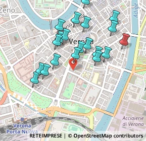 Mappa Via Cesare Battisti, 37122 Verona VR, Italia (0.4515)