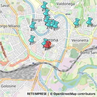 Mappa 37122 Verona VR, Italia (0.96)