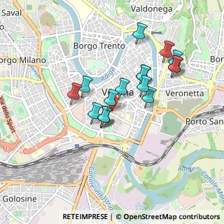 Mappa 37122 Verona VR, Italia (0.75235)