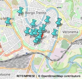 Mappa Via Cesare Battisti, 37122 Verona VR, Italia (0.67867)