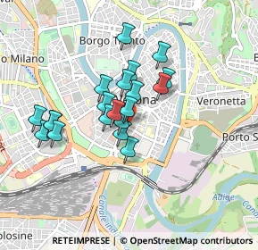 Mappa Via Cesare Battisti, 37122 Verona VR, Italia (0.7025)