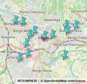 Mappa Via Cesare Battisti, 37122 Verona VR, Italia (1.93)