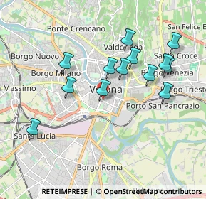Mappa Via Cesare Battisti, 37122 Verona VR, Italia (1.80538)