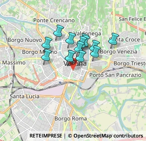 Mappa 37122 Verona VR, Italia (1.16429)