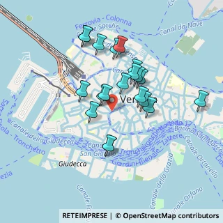 Mappa Calle Lezze, 30124 Venezia VE, Italia (0.7755)