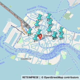 Mappa Calle Lezze, 30124 Venezia VE, Italia (0.74083)