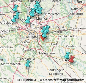 Mappa Via Enrico Toti, 20068 Peschiera Borromeo MI, Italia (18.52938)