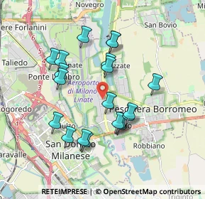 Mappa Via Enrico Toti, 20068 Peschiera Borromeo MI, Italia (1.6695)