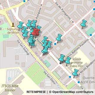 Mappa Via Ravenna, 20139 Milano MI, Italia (0.10833)