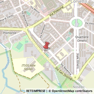 Mappa Via dei Cinquecento, 27, 20139 Milano, Milano (Lombardia)