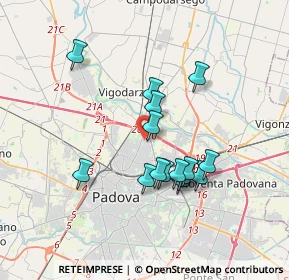 Mappa 35133 Padova PD, Italia (3.05)