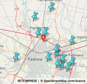 Mappa 35133 Padova PD, Italia (4.475)