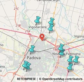 Mappa 35133 Padova PD, Italia (4.90818)