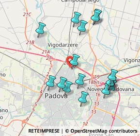 Mappa 35133 Padova PD, Italia (4.1075)