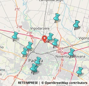 Mappa 35133 Padova PD, Italia (4.66308)