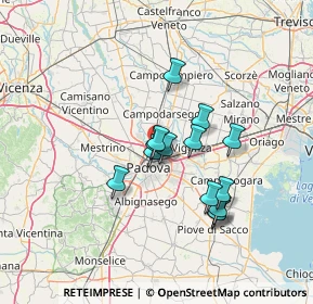 Mappa 35133 Padova PD, Italia (10.97429)