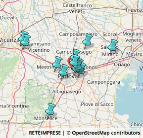 Mappa 35133 Padova PD, Italia (10.52917)