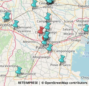 Mappa 35133 Padova PD, Italia (19.4535)