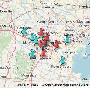 Mappa 35133 Padova PD, Italia (8.902)