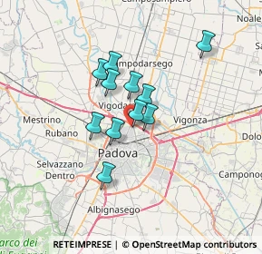 Mappa 35133 Padova PD, Italia (4.77727)