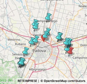 Mappa 35133 Padova PD, Italia (7.47632)