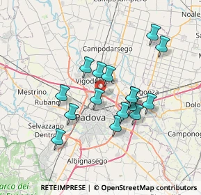 Mappa 35133 Padova PD, Italia (6.02)