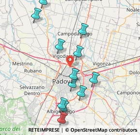 Mappa 35133 Padova PD, Italia (8.17)