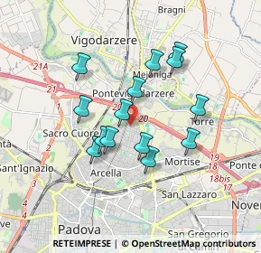 Mappa 35133 Padova PD, Italia (1.46143)