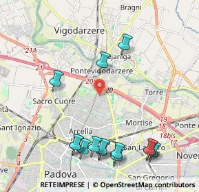 Mappa 35133 Padova PD, Italia (2.48929)
