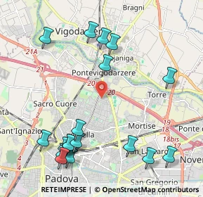 Mappa 35133 Padova PD, Italia (2.53944)